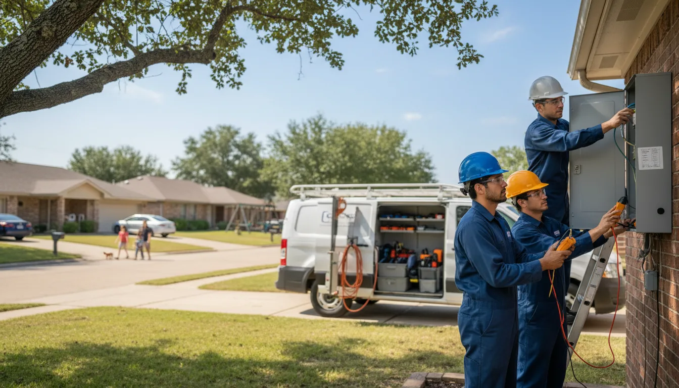 Certified electrician providing emergency electrical services in Milo, IA